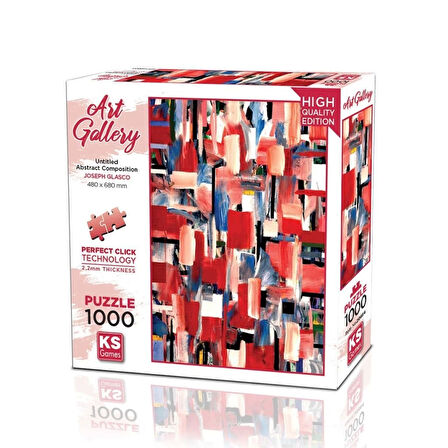 Çocuk 20664 Untitled Abstract Composition 1000 Parça Puzzle