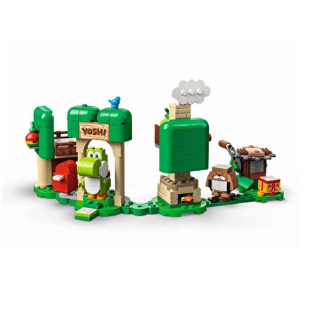 Çocuk 71406 ® Super Mario Yoshi'nin Hediye Evi Ek Macera Seti 246 parça +6 yaş