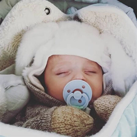 Eğitici Çocuk    Colour Kauçuk Emzik 6-18 Ay Baby Blue