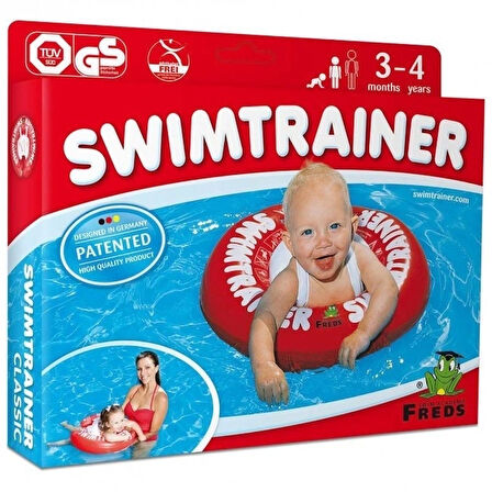 Çocuk Mycey Swimtrainer Yüzme Simidi (3-4 Yaş) Red