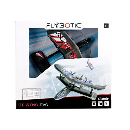 TWOX Nessiworld SIL 85739 Silverlit Kumandalı Bi-Wing Uçak -Necotoys