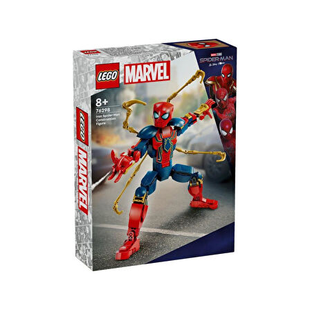 TWOX Nessiworld 76298 Lego Marvel - Iron Spider-Man 303 parça +8 yaş