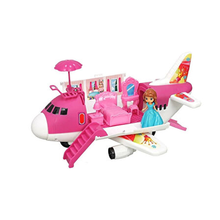 ERN-2013 Heroes Toys Uçak Ev Bebek Seti - Eren Oyuncak