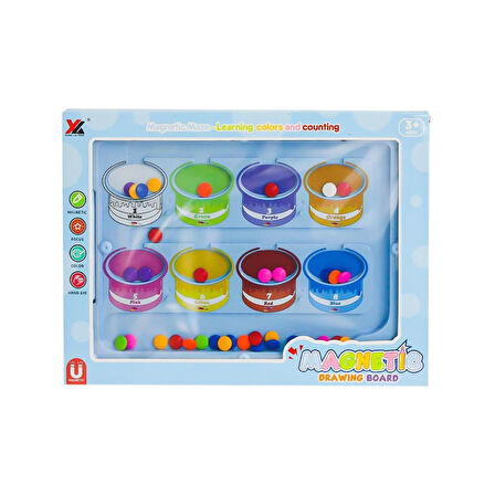 TWOX Nessiworld 677 Steam Renkler ve Sayılar Eğitim Tahtası -Birliktoys