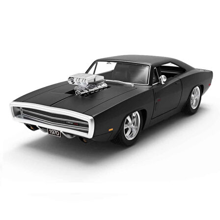  1:16 1970 Dodge Charger R/T Sesli ve Işıklı Uzaktan Kumandalı Araba