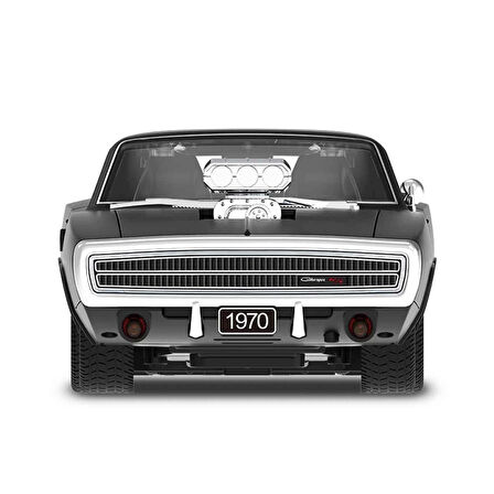  1:16 1970 Dodge Charger R/T Sesli ve Işıklı Uzaktan Kumandalı Araba