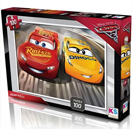  Ks Games Cars Puzzle 100 Parça CR.714-1