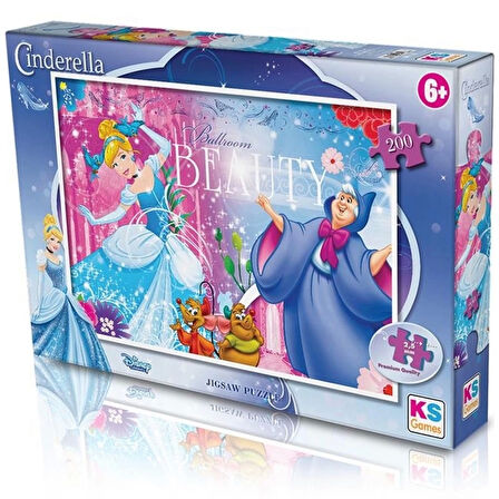 Nessiworld Ks Games Cinderella Puzzle 200 Parça