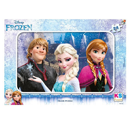 TWOX Nessiworld FRZ 704 Frozen Frame Puzzle 24 Parça