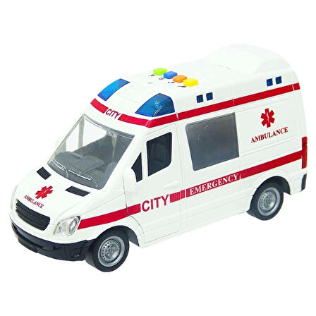 Çocuk Sunman 1:16 Sesli ve Işıklı Şehir Kurtarma Araçları