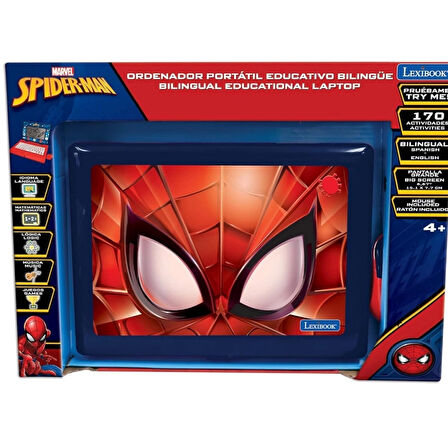 Çocuk Eğitici Laptop Spider-Man 170 Fonksiyon