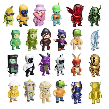 Çocuk Stumble Guys Sürpriz Şapka 2'li