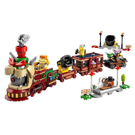 Çocuk 71437 Lego Super Mario Bowser Ekspres Treni 1392 parça +9 yaş