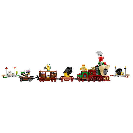 Çocuk 71437 Lego Super Mario Bowser Ekspres Treni 1392 parça +9 yaş