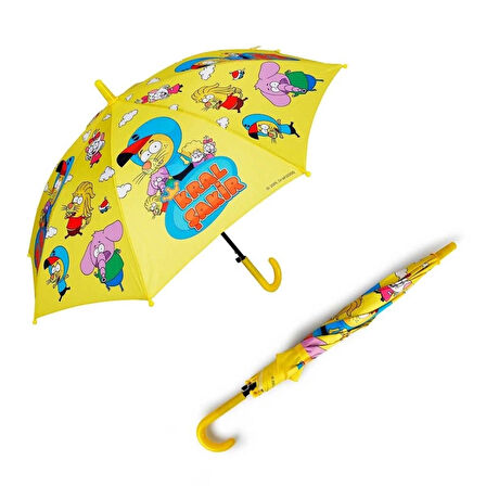 Çocuk 2448 Kral Şakir Çocuk Şemsiye 45 cm -Sunman