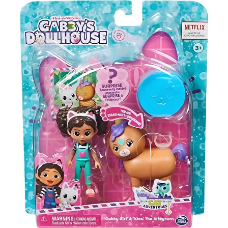 Çocuk Gabby's Doll House Cat Tivity Figür Seti