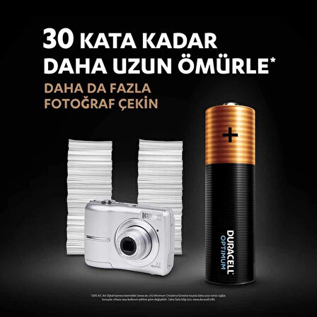 Çocuk Duracell 4Lü Optimum AA Kalem Pil