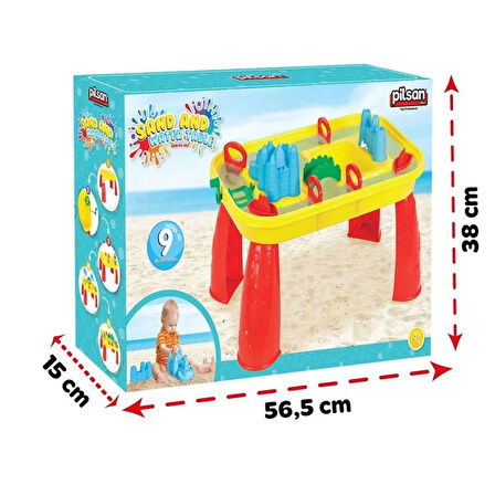 Eğitici Kum ve Su Oyunu Seti - Çocuklar İçin Eğlence
