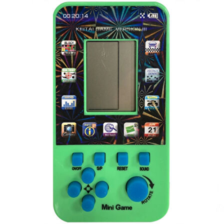 Retro Tetris Oyun Konsolu – Çocuklar İçin Nostaljik Eğlence