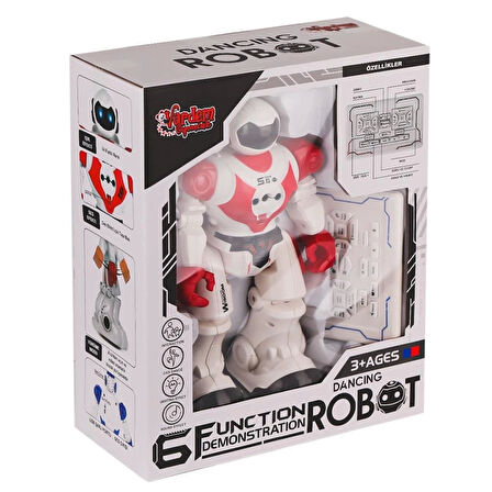 Uzaktan Kumandalı Dans Eden Akıllı Robot – Sesli ve Işıklı Eğlence