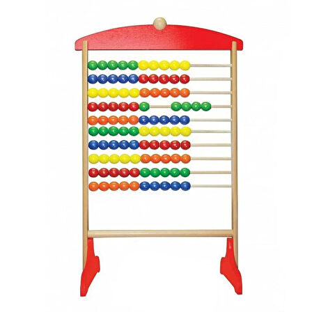 100’lü Abaküs, Eğitici Matematik Oyuncağı, Çocuklar İçin Zeka Gelişimi Destekleyen Set