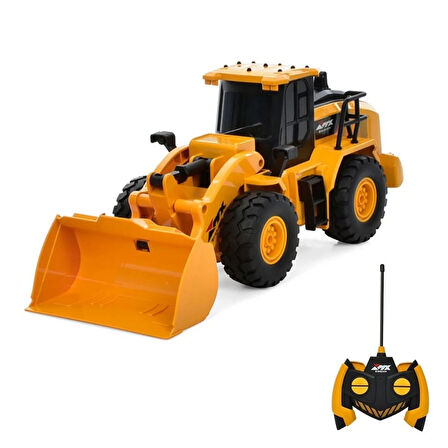 Sesli Işıklı Kepçe 32 cm Çocuk İçin İnşaat Araç Oyuncağı