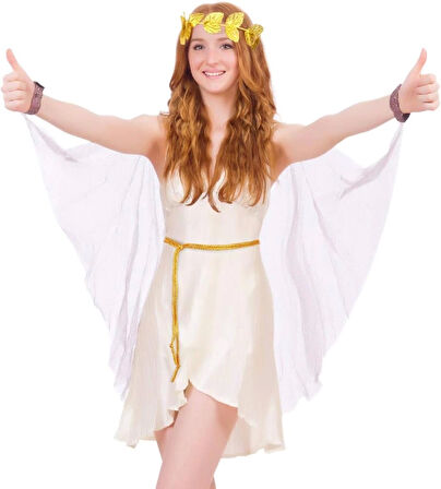 Roma Bizans Altın Yapraklı Sezar Tacı Eğlenceli Kostüm ve Cosplay Aksesuarı