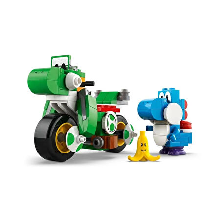 Super Mario Mario Kart Yoshi Bike 133 Parça +7 Yaş Renkli Tasarım