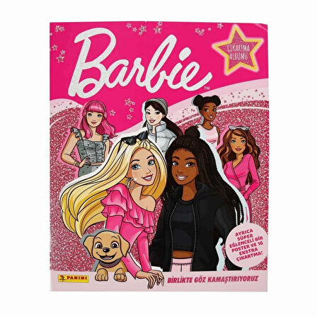 Barbie Çıkartma Albümü Çocuklar İçin Eğlenceli Koleksiyon Seti