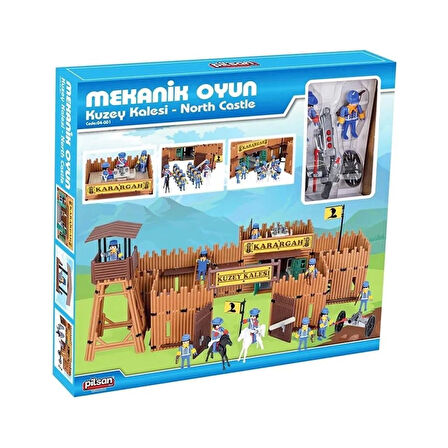 Kuzey Kalesi Mini Mekanik Seri İnşa Seti Eğitici Oyun