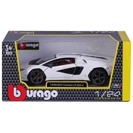 1:24 Lamborghini Countach LPI 800-4 Model Araba Çocuk Gelişim Oyuncak