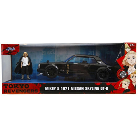 Tokyo Revengers 1971 Nissan 1/24 Koleksiyonluk Model Araba