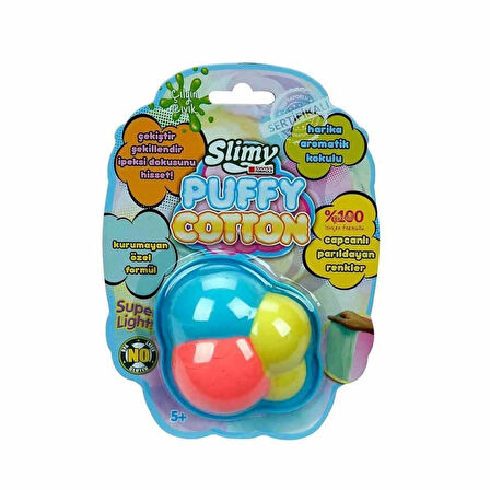Puffy Coton Kokulu Slime 16 g Hafif ve Kokulu Eğlenceli Oyun