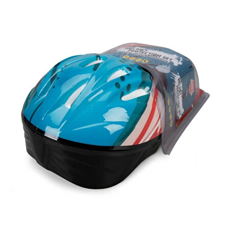 Kask Dizlik Dirseklik Koruyucu Set M - Çocuklar İçin Eğitici ve Güvenli Spor Koruma Seti