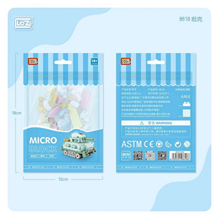 Mini Poşet Blok Oyuncak Eğitici Çocuklar İçin Yaratıcı ve Eğlenceli Blok Seti