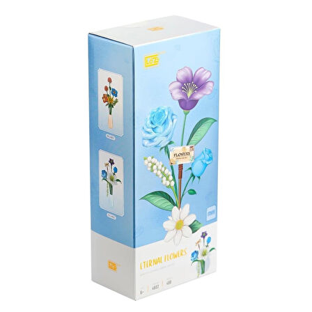 Çiçek Blok Seti 488 Parça Eğitici ve Eğlenceli Yapı Blokları Çocuklar İçin