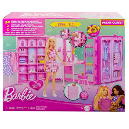 Barbie ve Rüya Gardırobu Rüya Gibi Oyuncak Seti