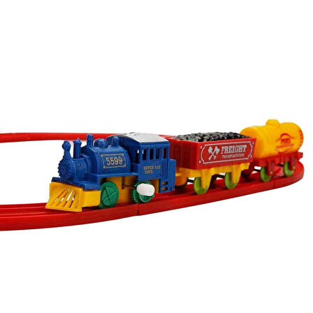 11 Parçalı Tren Seti ile Çocuklara Hareketli ve Stratejik Oyun Deneyimi