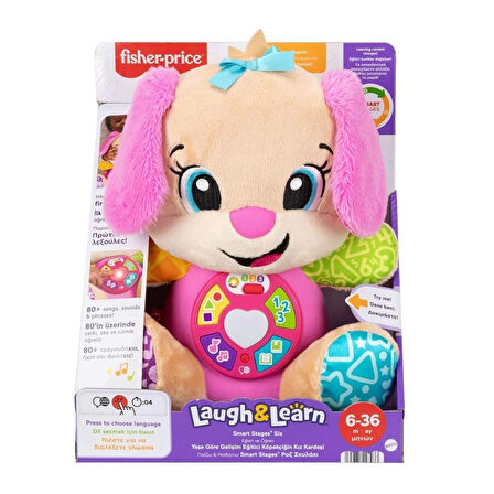 Fisher Price kız kardeş köpekçik ile sosyal ve bilişsel gelişim aktivitelerini artırın