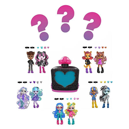 Monster High Havalı Arkadaşlar ile eğitici sürpriz iksiler ve yaratıcılık gelişimi
