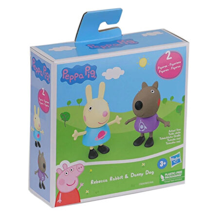 Nessiworld F6413 Peppa Pig Peppanın En İyi Arkadaşları Oyun Seti +3 yaş