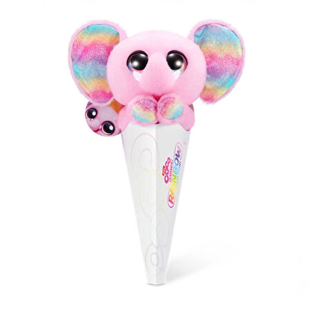 Eğitici Oyuncak  Coco Cones Gökkuşağı Peluş S1 9631SQ1