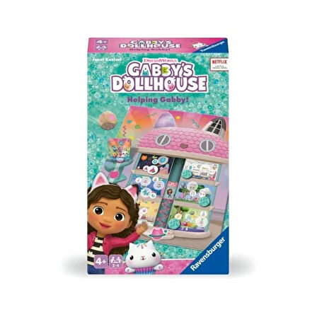 Eğitici Oyuncak  248100 Ravensburger - Gabbys Dollhouse - Seyahat Boy Kutu Oyunu