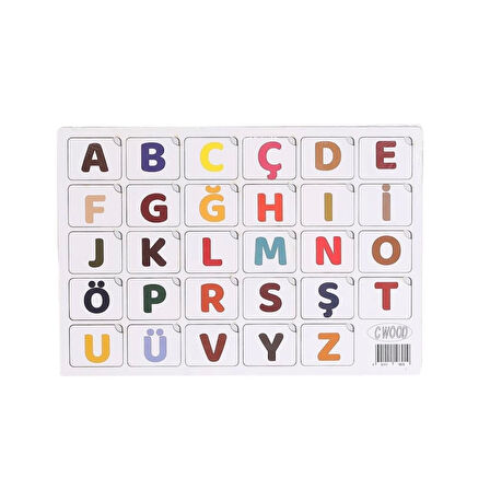 Eğitici Oyuncak CCY01410 ABC ALFABE ÖĞRENİYORUM
