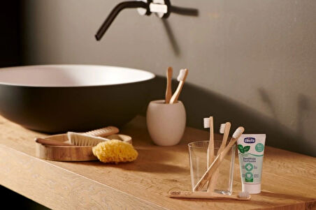 Eğitici Oyuncak Chicco Bamboo Diş Fırçası 3+ Yaş