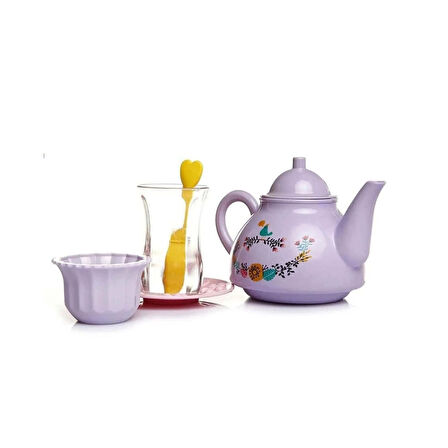 Eğitici Oyuncak URT011-001 KUTULU İNCE BELLİ ÇAY VAKTİ