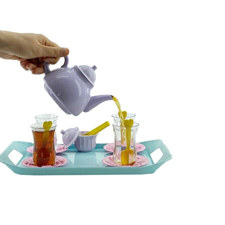 Eğitici Oyuncak URT011-001 KUTULU İNCE BELLİ ÇAY VAKTİ