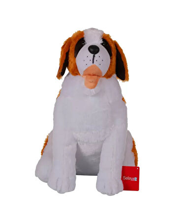 Eğitici Çocuk 1526 Selay Toys Senbernant 40 cm Ekru
