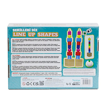 Eğitici Çocuk RD5660 Redka Şekilleri Diz