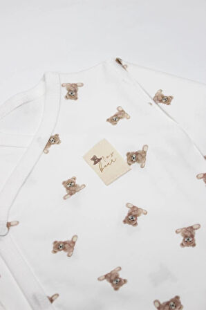 Eğitici Çocuk Bistyle I Am So Bear 3'lü Takım 13103 Bej-Ekru